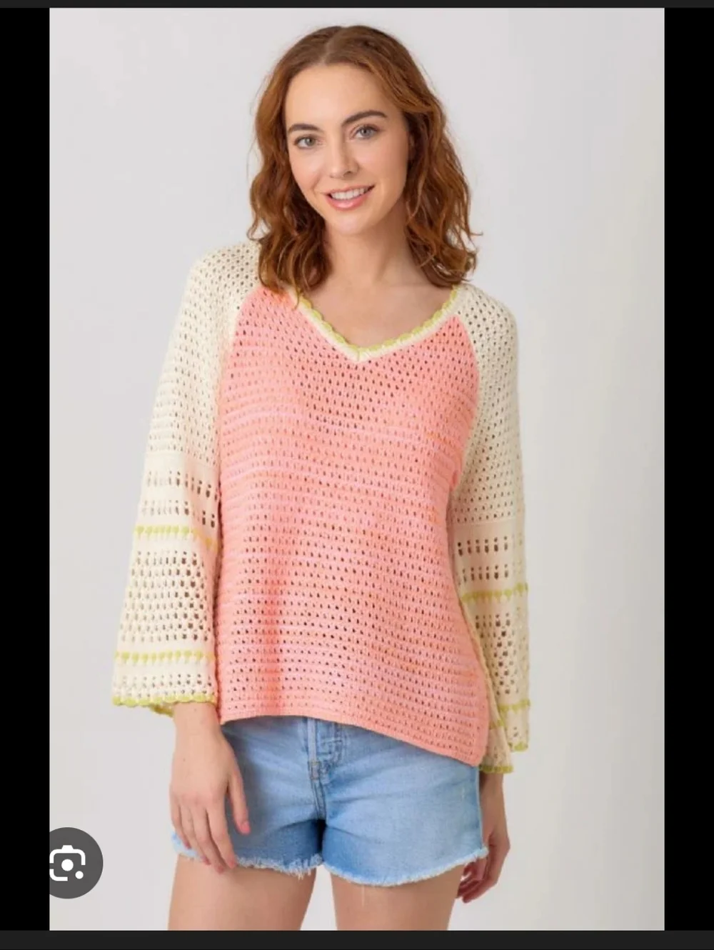 Mystree Open Knit Sweater NWT